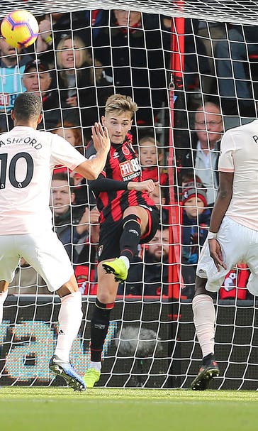 Late Rashford goal as Man United beats Bournemouth 2-1